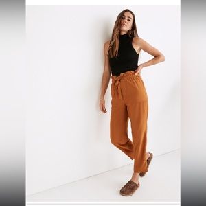 Madewell Dunaway Paperbag Pants